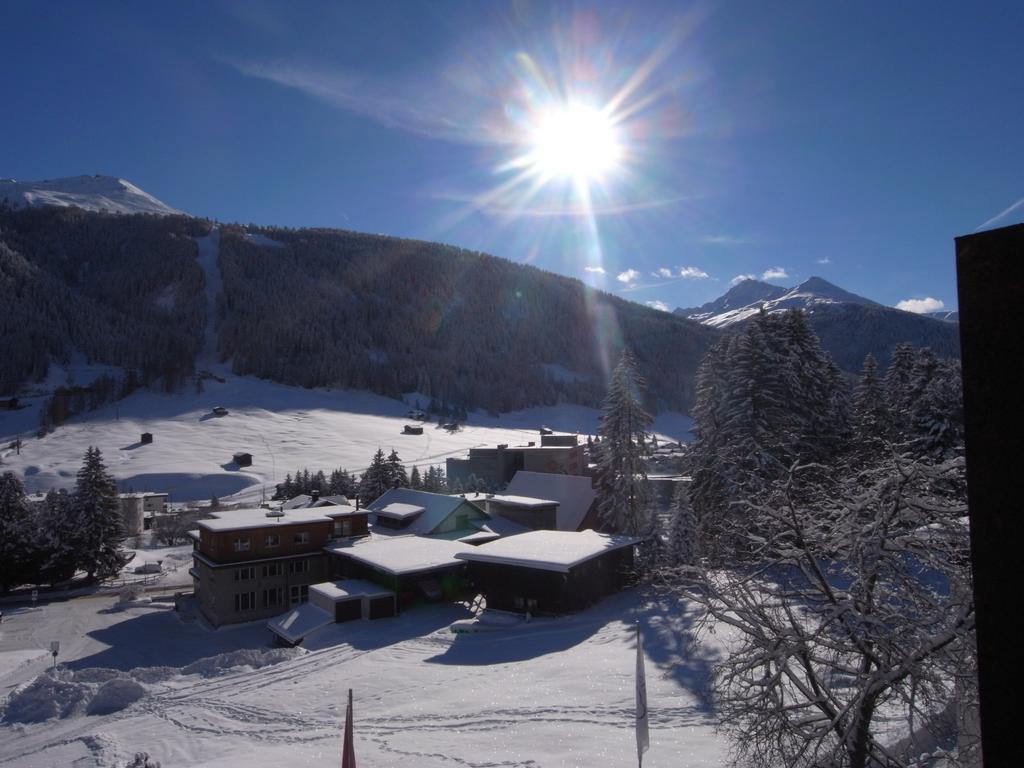 Chalet-Hotel Larix Davos Buitenkant foto