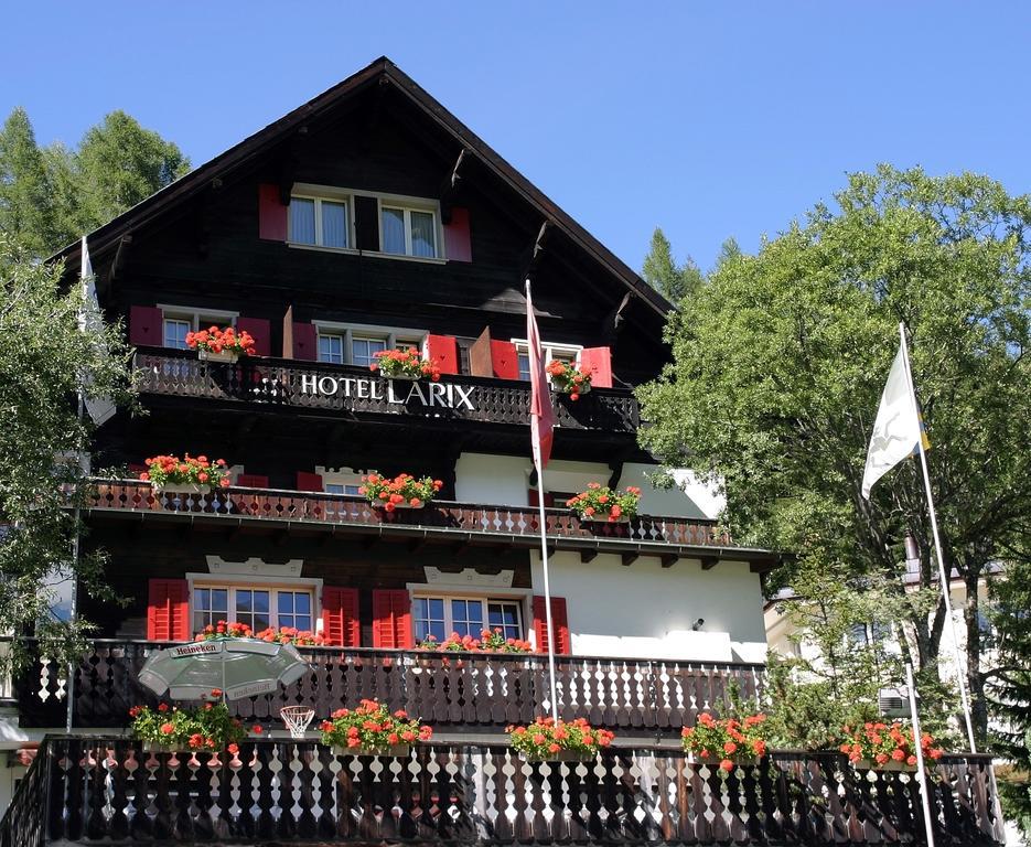 Chalet-Hotel Larix Davos Buitenkant foto