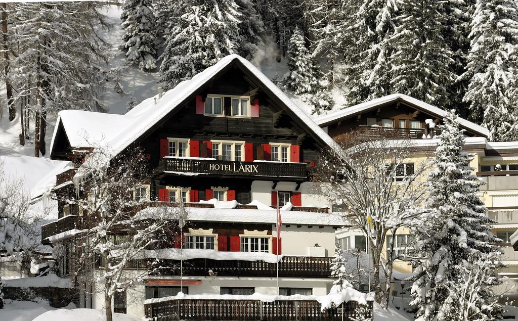 Chalet-Hotel Larix Davos Buitenkant foto
